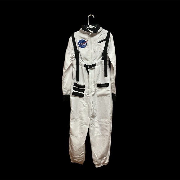 5 PIECE ASTRONAUTS COSTUMES ONE SIZE 8-10 ONE SIZE 4 WORN ONCE - Picture 2 of 4